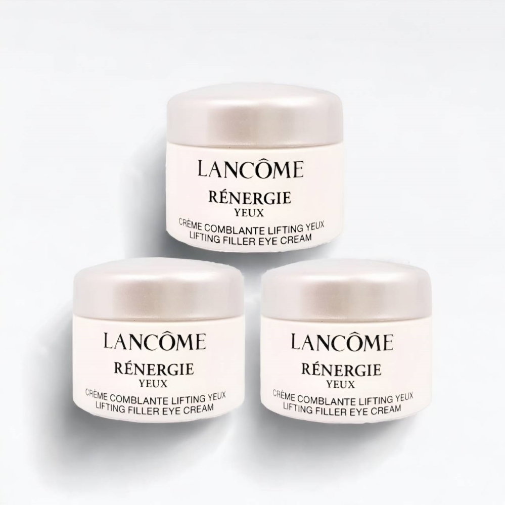 Lancome 蘭蔻 超緊顏白金緊緻抗痕眼霜5ml*3 百貨專櫃貨 超值體驗組合