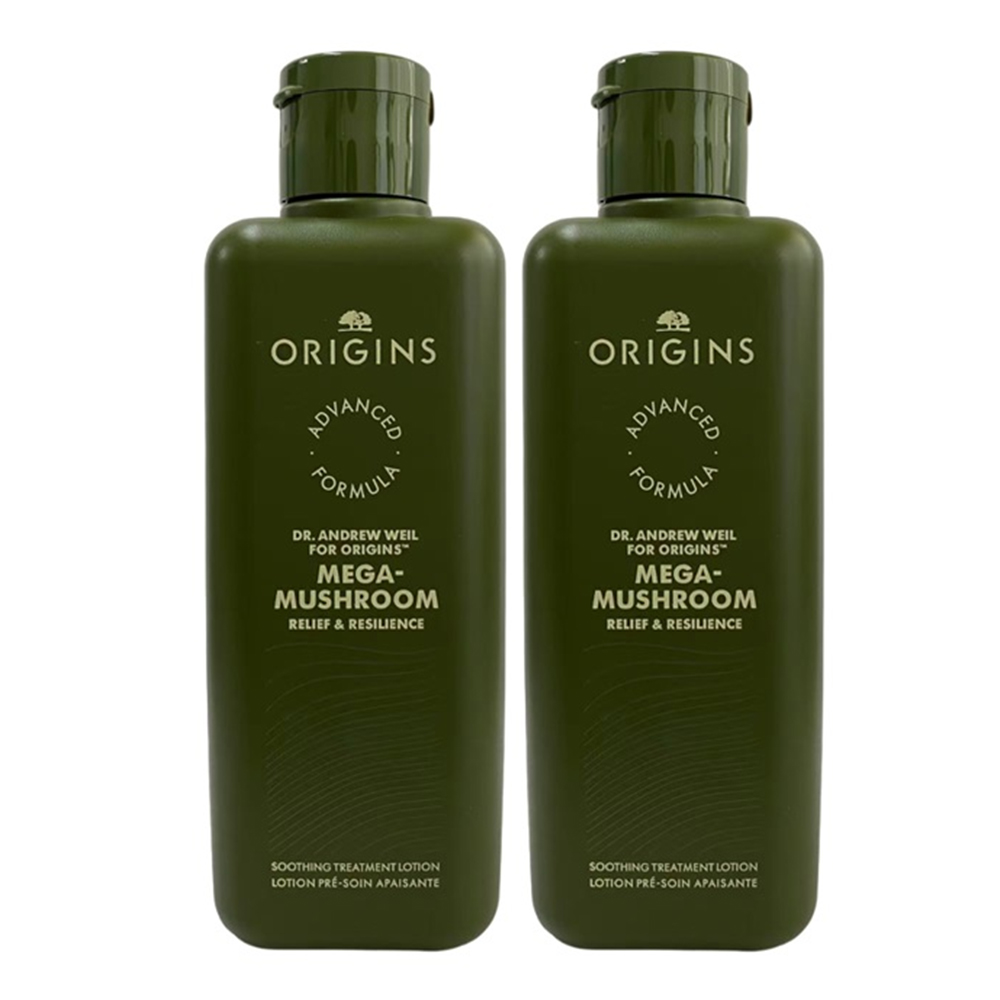 ORIGINS 品木宣言Dr. Weil 青春無敵靈芝光潤機能水 200ml x2入組