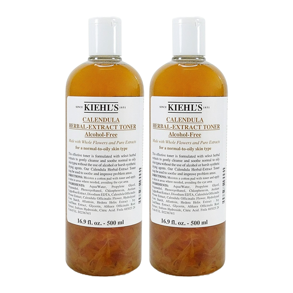 KIEHL'S 契爾氏金盞花植物精華化妝水 500ml 2入組