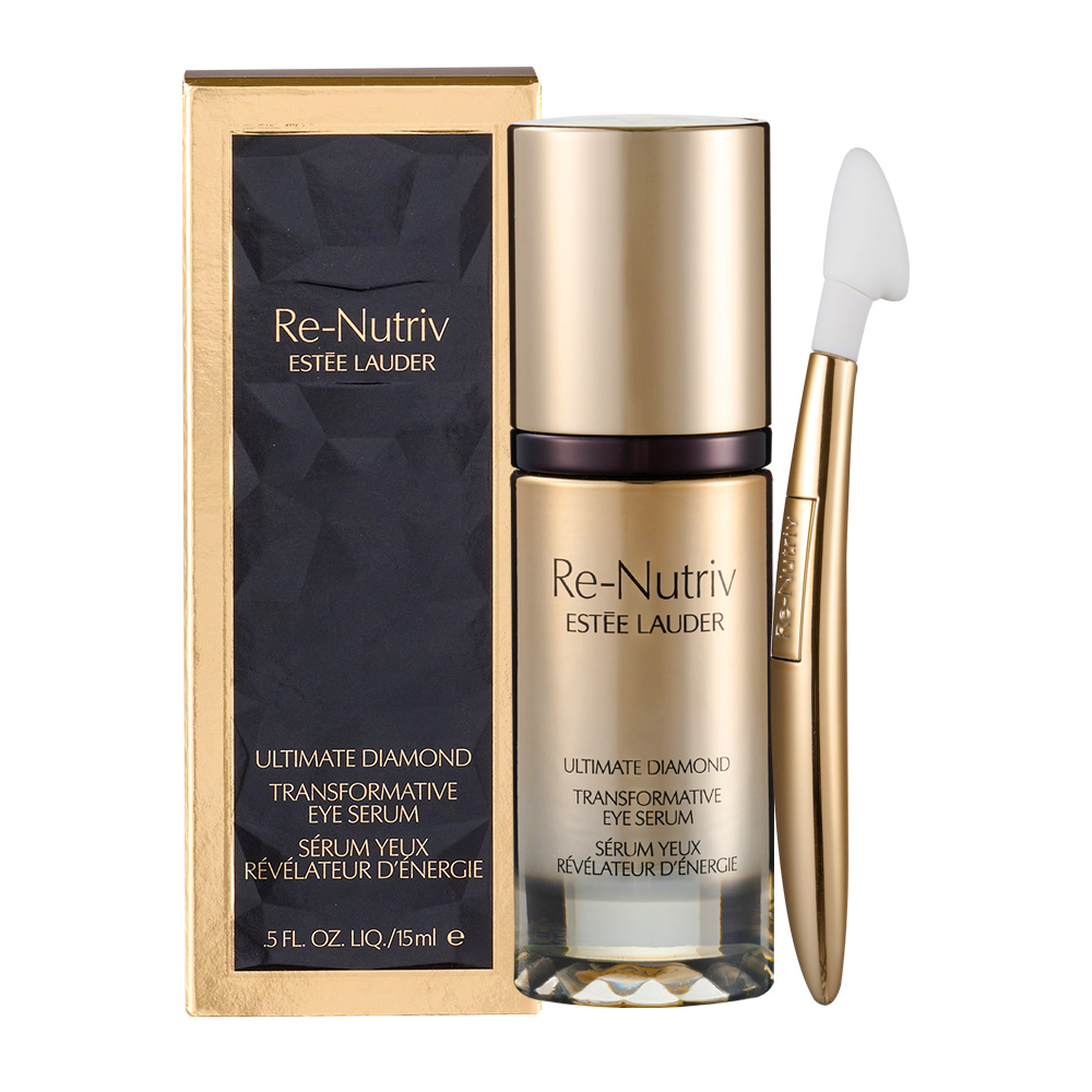 ESTEE LAUDER 雅詩蘭黛白金級黑鑽松露奇蹟修護亮眼精萃15ml 公司貨