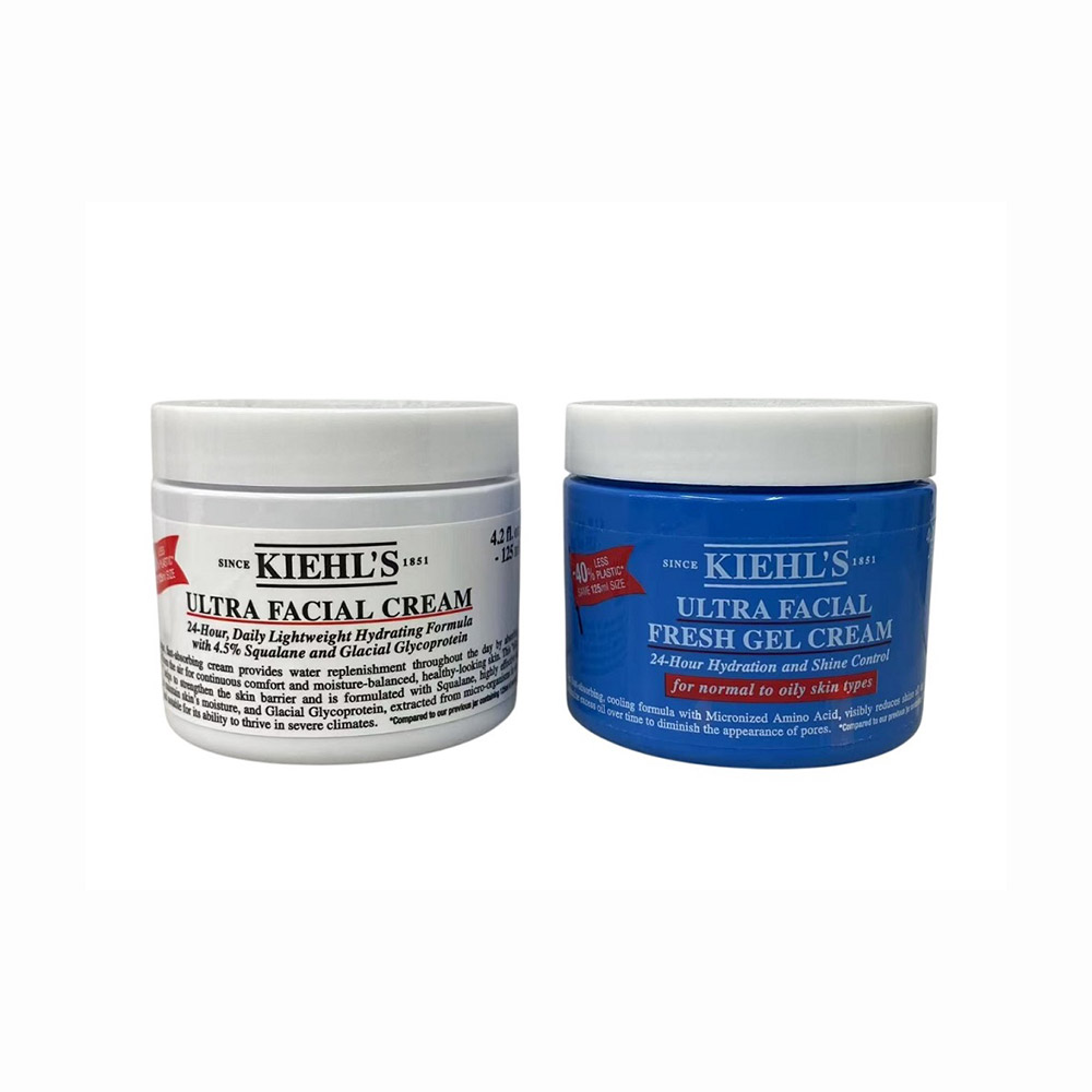 KIEHL'S 契爾氏冰河醣蛋白舒敏修護保濕霜/吸油水感凝凍 125ml