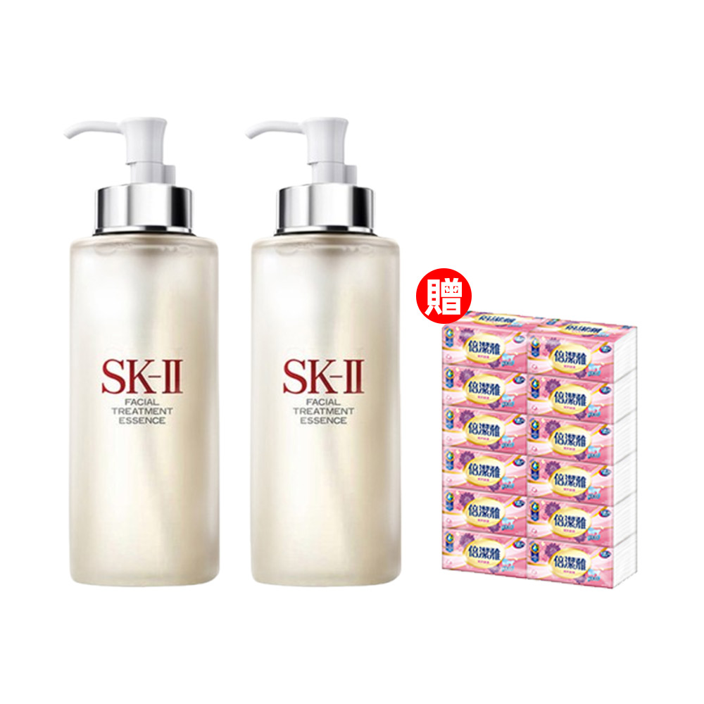 SK-II青春露 330ml 兩入組_專櫃公司貨 (神仙水/緊緻/透亮/臉部保養/限量加大版)