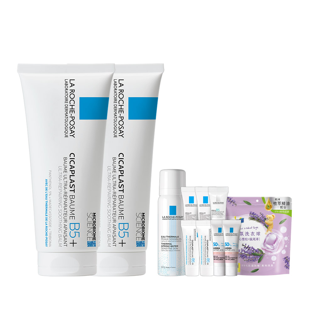 LA ROCHE-POSAY 理膚寶水 B5+全面修復霜(升級版) 100ml 2入
