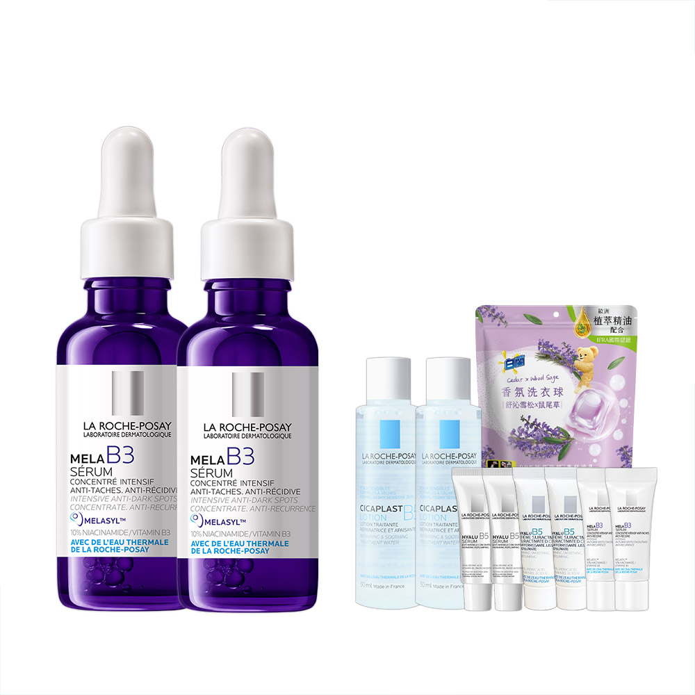 LA ROCHE-POSAY 理膚寶水MELA B3淡斑淨亮精華 30ml x2入組